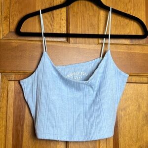 Aeropostale Size XL Blue Bungee Cami Seriously Soft Crop